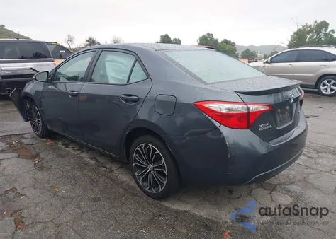 2015 Toyota Corolla S Plus z USA, uszkodzony, nr VIN 5YFBURHE3FP214500